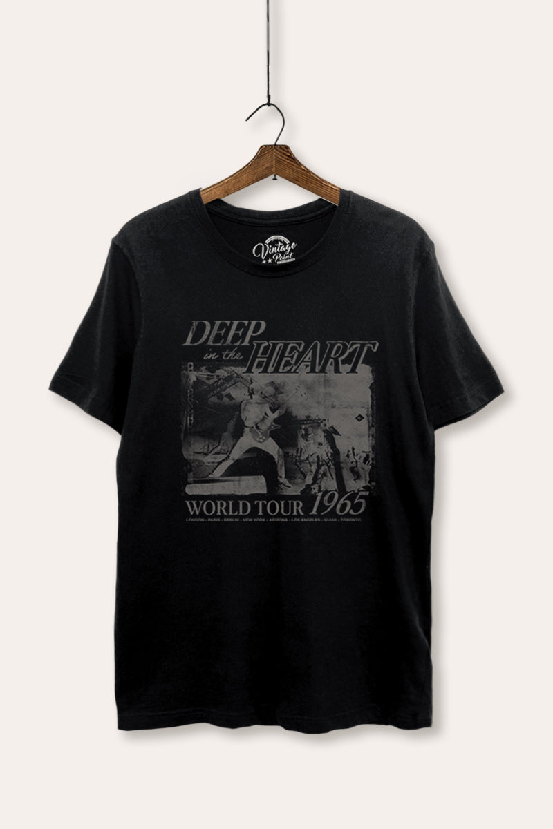 World Tour Music Concert Graphic Women's Basic Casual Tee