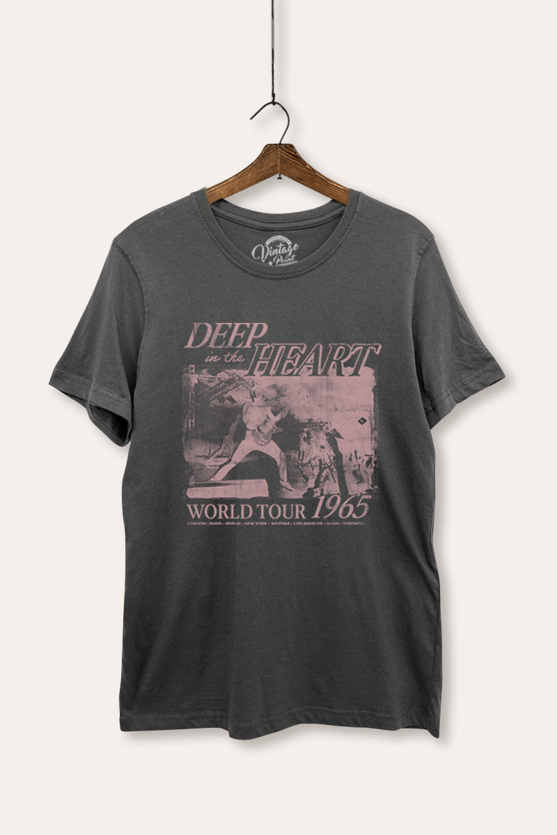 World Tour Music Concert Graphic Women's Basic Casual Tee