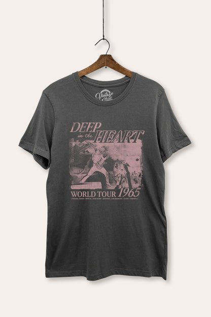 World Tour Music Concert Graphic Women's Basic Casual Tee