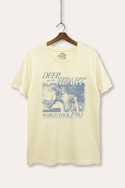 World Tour Music Concert Graphic Women's Basic Casual Tee