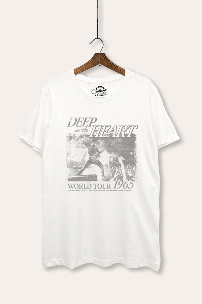 World Tour Music Concert Graphic Women's Basic Casual Tee