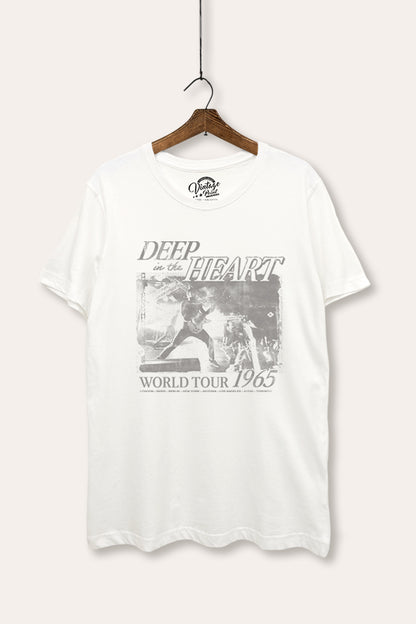 World Tour Music Concert Graphic Women's Basic Casual Tee