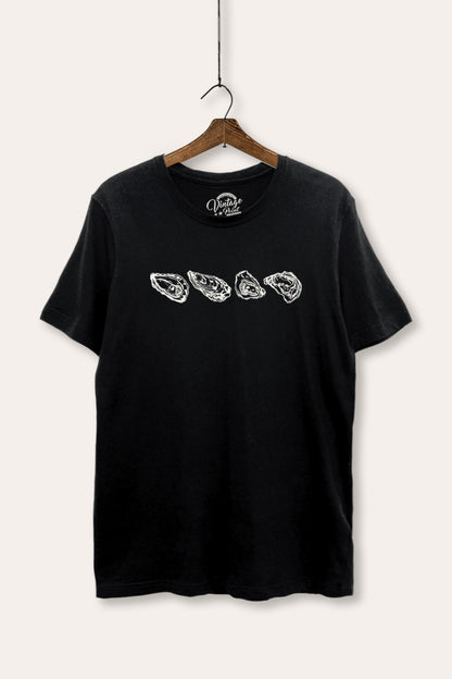 Oyster Coastal Graphic Women's Basic Casual Tee