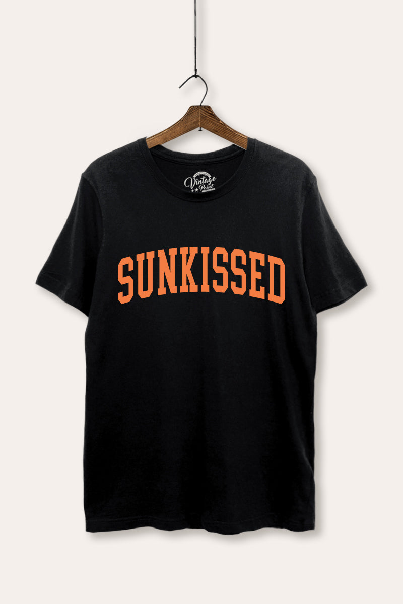 Sunkissed Summer Graphic Women's Basic Casual Tee