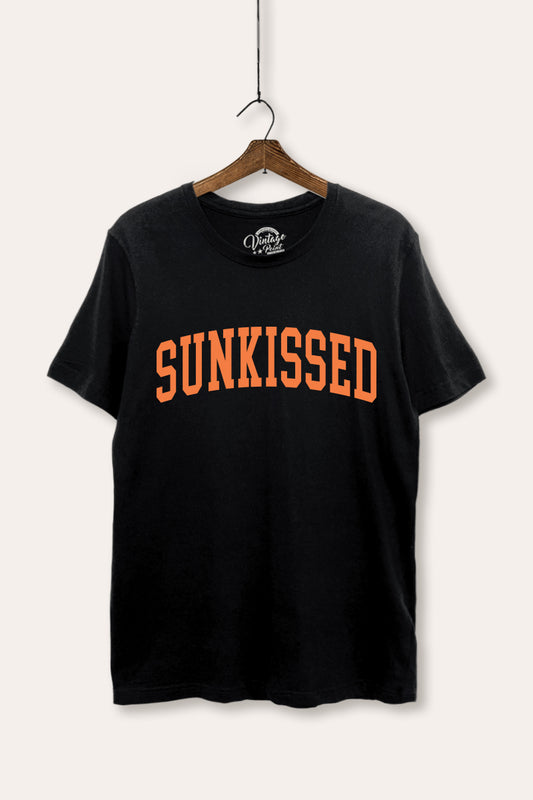 Sunkissed Summer Graphic Women's Basic Casual Tee