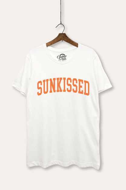 Sunkissed Summer Graphic Women's Basic Casual Tee