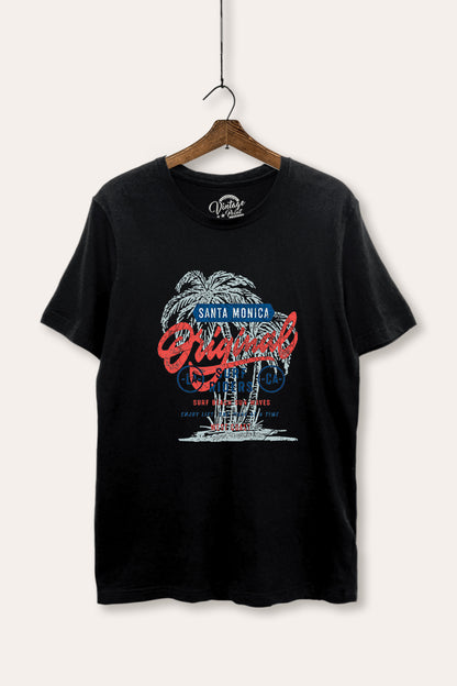 Santa Monica Surf Riders Graphic Women's Basic Casual Tee