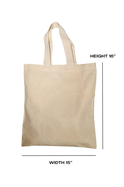 Vintage Motor City Streets Graphic Canvas Tote Bag