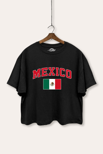 Mexico Graphic Boxy Crop Top