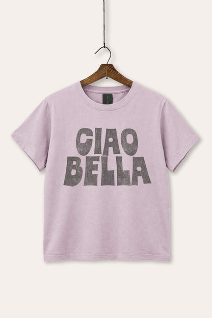 Ciao Bella Italian Garment Dyed Tee