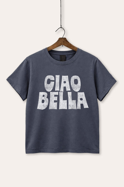 Ciao Bella Italian Garment Dyed Tee