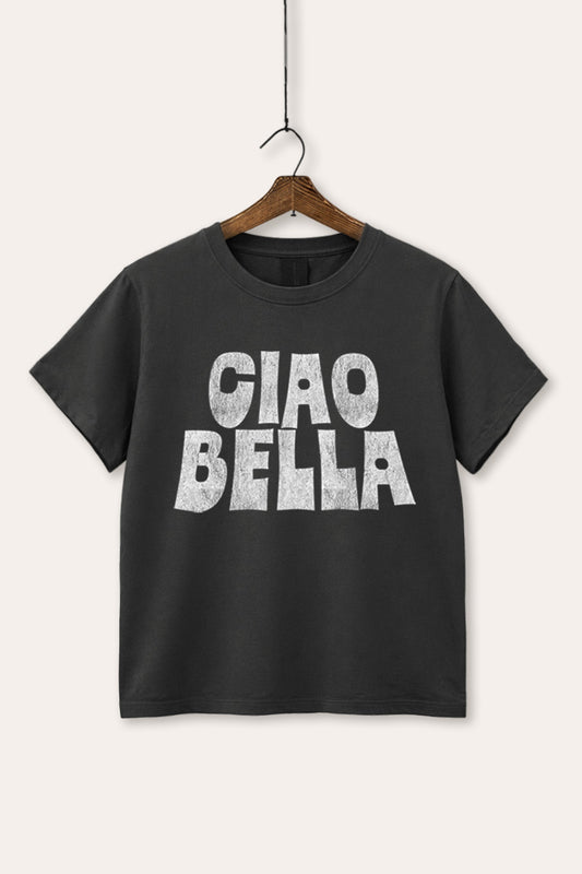 Ciao Bella Italian Garment Dyed Tee