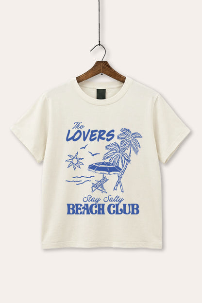 The Lovers Beach Club Graphic Garment Dyed Tee