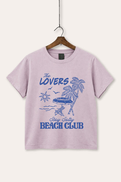 The Lovers Beach Club Graphic Garment Dyed Tee