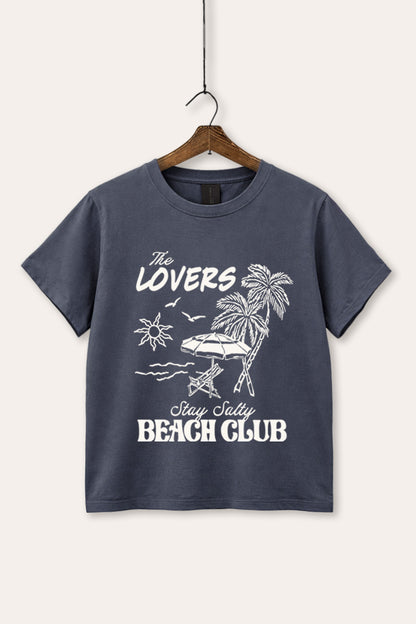 The Lovers Beach Club Graphic Garment Dyed Tee