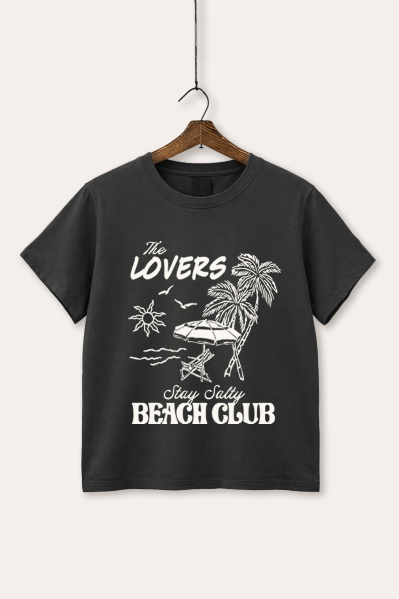 The Lovers Beach Club Graphic Garment Dyed Tee