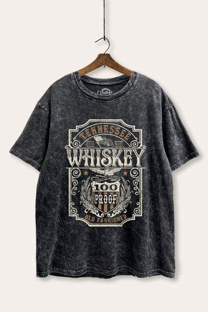 Tennessee Whiskey Graphic Mineral Wash Sweatshirt