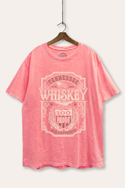 Tennessee Whiskey Graphic Mineral Wash Sweatshirt