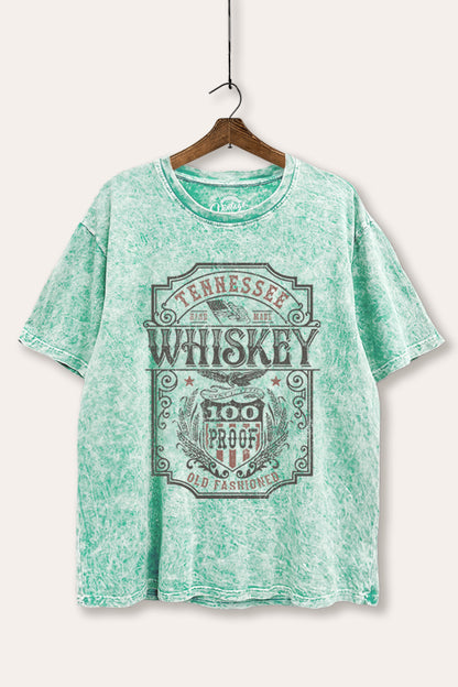 Tennessee Whiskey Graphic Mineral Wash Sweatshirt