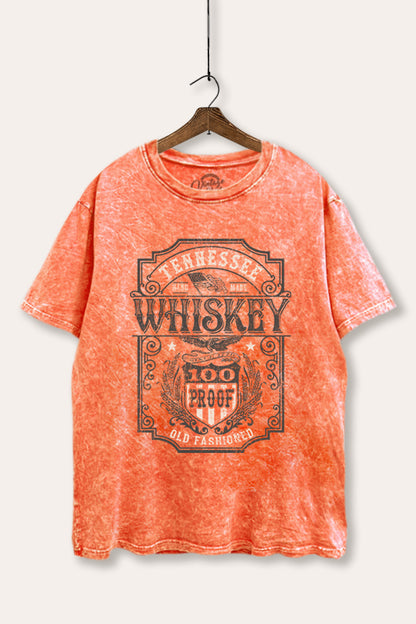 Tennessee Whiskey Graphic Mineral Wash Sweatshirt