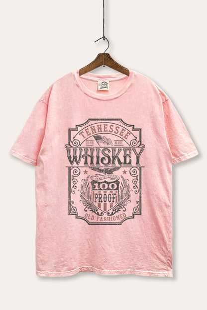 Tennessee Whiskey Graphic Mineral Wash Sweatshirt