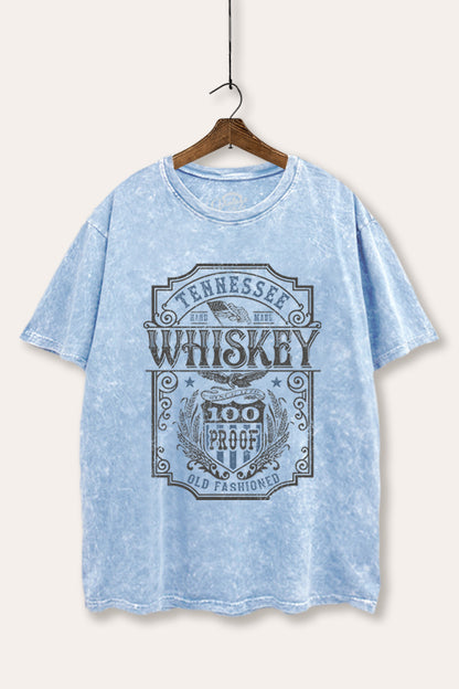 Tennessee Whiskey Graphic Mineral Wash Sweatshirt