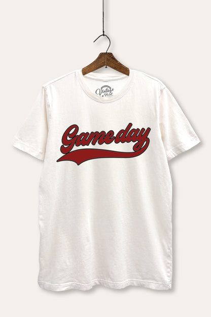 Game Day Varsity Sports Graphic Mineral Wash Relaxed Tee