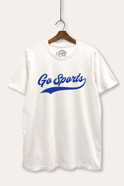 Go Sports Varsity Graphic Mineral Wash Relaxed Tee