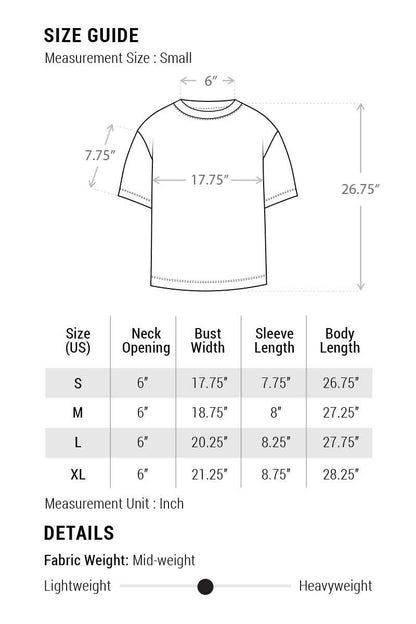 Champagne Oyster Coastal Graphic Mineral Wash Relaxed Tee