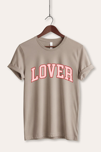 Lover Collegiate Graphic Women's Jersey Tee