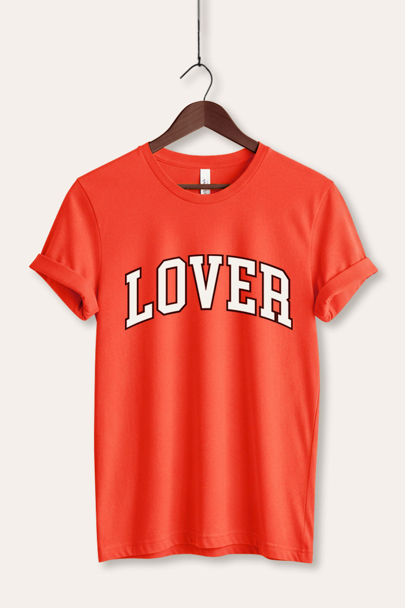 Lover Collegiate Graphic Women's Jersey Tee