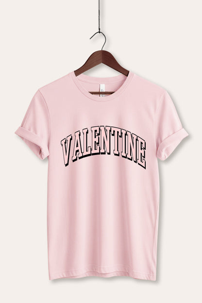 Valentine Collegiate Graphic Women's Jersey Tee