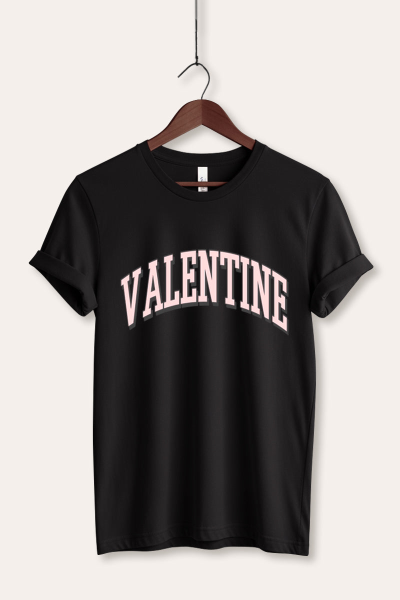 Valentine Collegiate Graphic Women's Jersey Tee