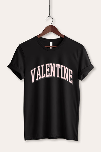Valentine Collegiate Graphic Women's Jersey Tee