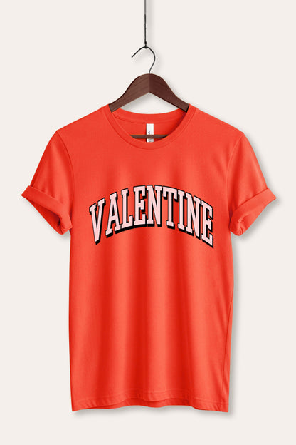 Valentine Collegiate Graphic Women's Jersey Tee