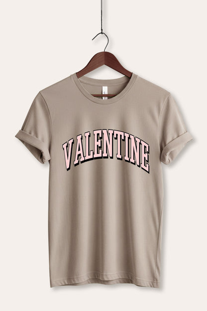 Valentine Collegiate Graphic Women's Jersey Tee