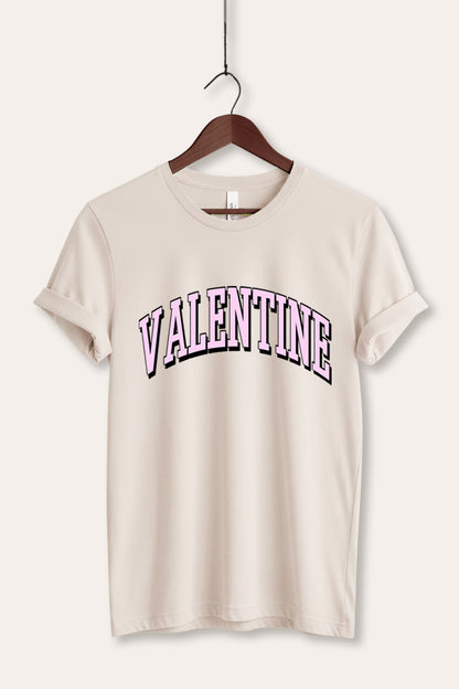 Valentine Collegiate Graphic Women's Jersey Tee