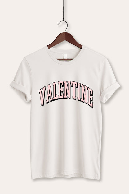 Valentine Collegiate Graphic Women's Jersey Tee