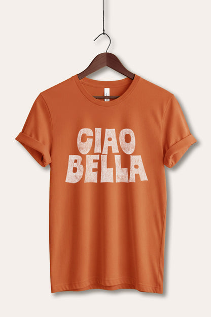 Ciao Bella Italian Graphic Women's Jersey Tee