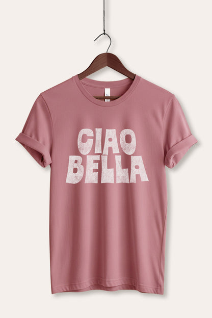 Ciao Bella Italian Graphic Women's Jersey Tee