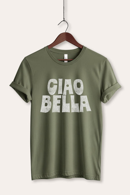 Ciao Bella Italian Graphic Women's Jersey Tee