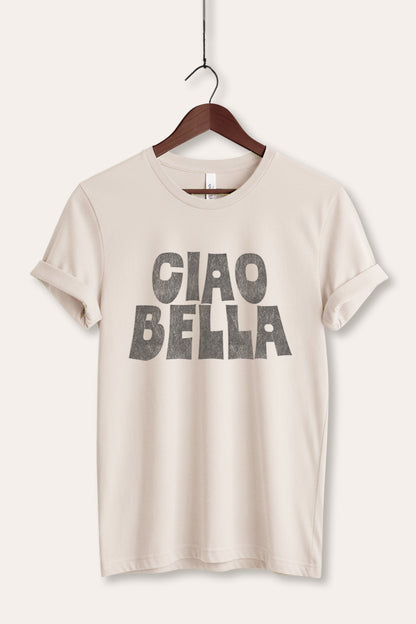 Ciao Bella Italian Graphic Women's Jersey Tee
