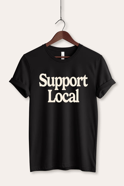 Support Local Graphic Women's Jersey Tee
