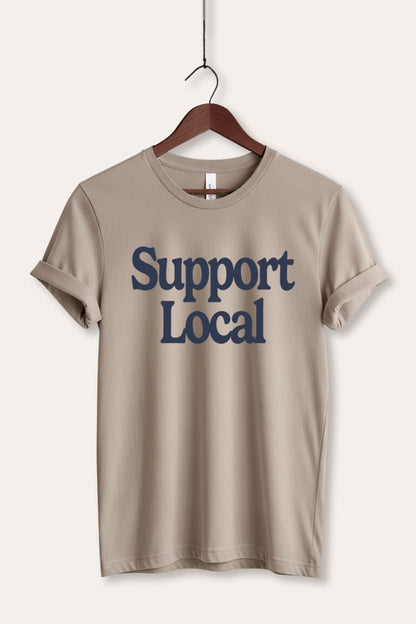 Support Local Graphic Women's Jersey Tee