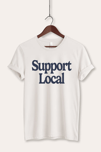 Support Local Graphic Women's Jersey Tee