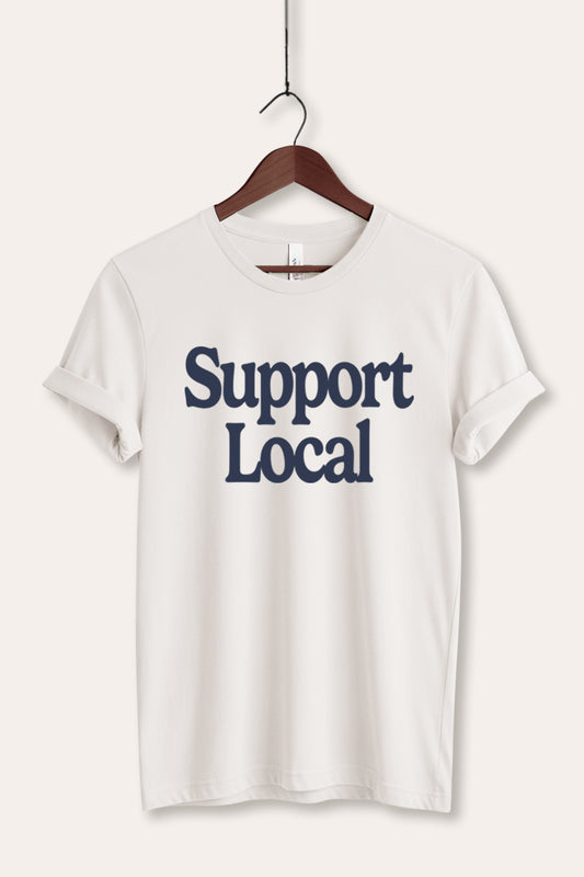 Support Local Graphic Women's Jersey Tee