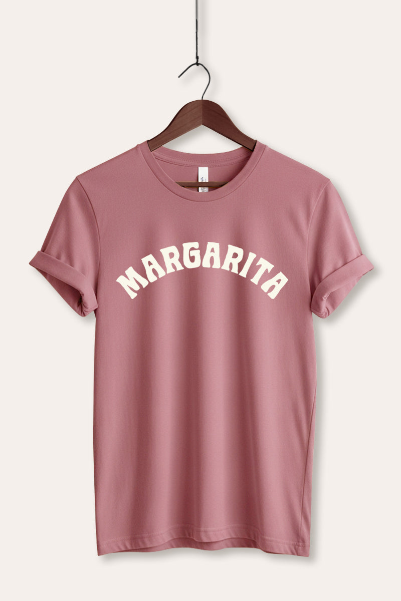 Margarita Arched Typography Women's Jersey Tee