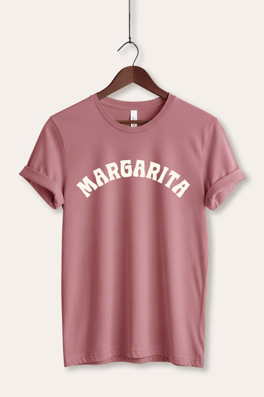 Margarita Arched Typography Women's Jersey Tee