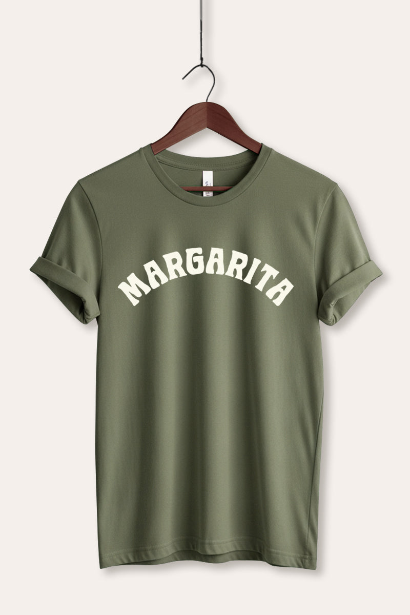 Margarita Arched Typography Women's Jersey Tee