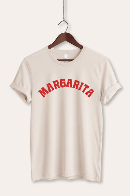 Margarita Arched Typography Women's Jersey Tee